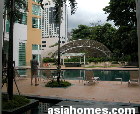 Singapore's Cuscadence Residence's covered tennis court