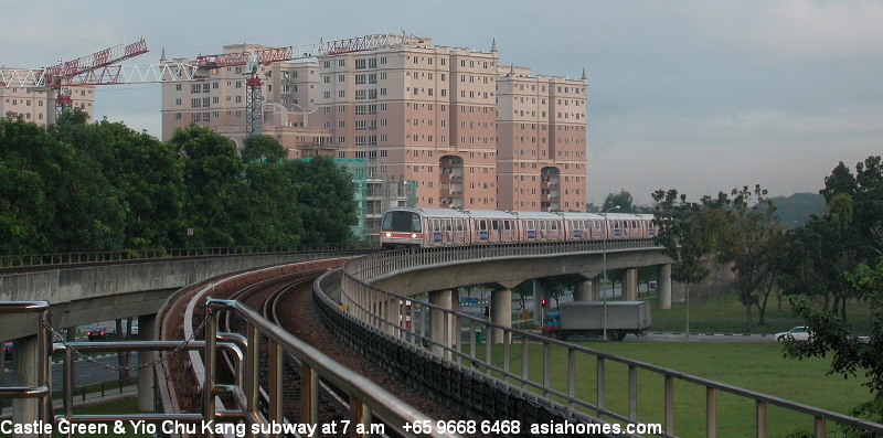  ... yio chu kang subway 10 minutes bus shuttle to the yio chu kang subway