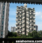 Singapore's The Colonnade opposite Spring Grove condos at Grange Road