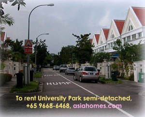 University Park houses, asiahomes.com, Singapore, rentals
