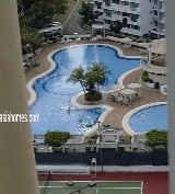 Orchid Park condo pool, tennis court