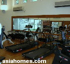 Singapore upscale condo, Scotts 28's spacious gym