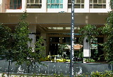 Treetops, Singapore. Bright and grand visitor's lobby