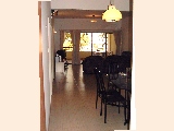 Spacious living areas and big balcony of 3-bedroom corner unit.