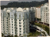 Parc Palais with Symphony Heights (brown building) as neighbour