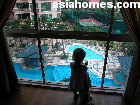 Singapore downtown condo - Melrose Park 4th bedroom (guest room with attached bath) facing pool