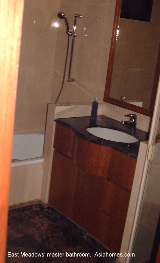 East Meadows, Singapore. Modern bathroom..