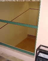 Pebble Bay's squash courts