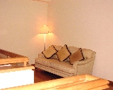Laguna Green maisonette: family area outside 3 bedrooms upstairs