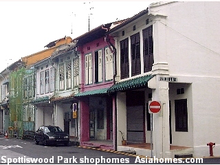 Singapore Spottiswood Road shophomes