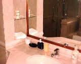 Twin Heights' Classy master bathroom