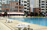 The Makena pool and balcony attract Caucasian expats