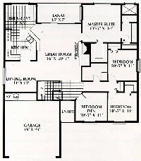 Floor Plan of The Raintree bungalow