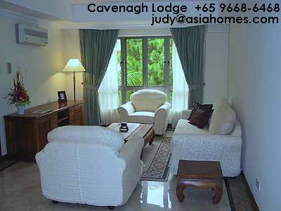 Singapore low rise serviced apartment, Cavenagh Lodge, downtown