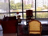 Four Seasons Park - high windows, separate dining area 